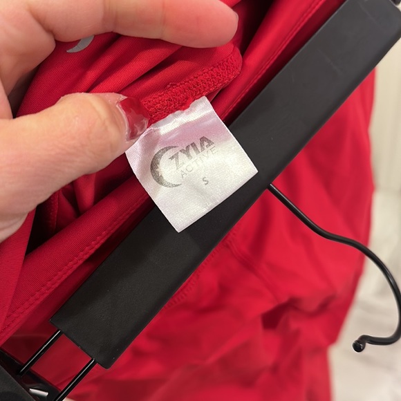 Red workout leggings - Picture 5 of 5